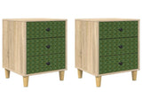 Bedside Cabinet GELEEN 2 pcs Sonoma Oak 36 x 33 x 60 cm 8007274