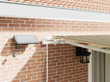 Retractable Awning Green and yellow 450 x 350 cm 3331178