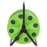 Free Standing Green Hose Reel with Hose Fitting Set 0.5" 20 m PVC 3281517