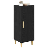 Sideboard Black Oak 34.5 x 34 x 90 cm Engineered Wood 880924