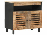 Storage Cabinets Natural 60 x 33 x 75 cm Solid Mango Wood 4018869
