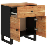 Bedside Cabinet 50x33x60 cm Solid Wood Acacia&Engineered Wood 350669