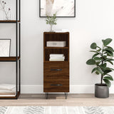 ZNTS Sideboard Brown Oak 34.5x34x90 cm Engineered Wood 828667