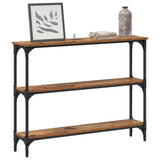 Console Table Old wood 100 x 22.5 x 75 cm Engineered Wood 883503