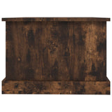 Coffee Table Smoked Oak 90x50x35 cm Engineered Wood 816245
