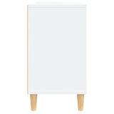 Sink Cabinet White 80x33x60 cm Engineered Wood 821284