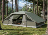 Family Tent with Rainfly Water-resistant 6-Person Army Green 42042205