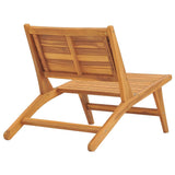 Garden Chair Natural Teak 49366