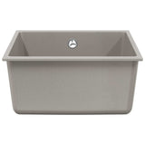 Sink Grey 430 x 460 mm 80% Quartz and 20% Resin 42028421