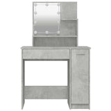 Dressing Table Concrete grey Engineered wood, acrylic Standard 808814