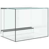 Terrarium with Storage Transparent 40 x 30 x 30 cm Glass 42020389