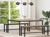 Dining Tables 110 x 110 x 75 cm METAL 892643