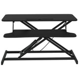 Adjustable Workstation 90x40x cm Steel and Engineered Wood 336400