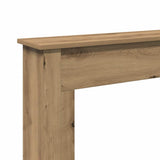 Fireplace Surround Artisan Oak 75x20x87.5 cm Engineered Wood 854588