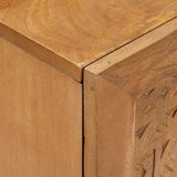 Bathroom Cabinet Light Brown 38 x 33 x 48 cm Engineered Wood 4018100