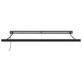Retractable Awning Manual Light grey 350 x 250 cm Fabric, Metal 3330390