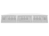 10'x30' Outdoor Party Tent with 8 Removable Sidewalls, Waterproof Canopy Patio Wedding Gazebo, White 84898035