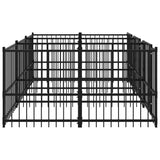 Outdoor Dog Kennel Steel 5.63 m 3124580