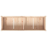 Garden Planter 150x50x70 cm Solid Wood Pine 837489