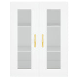 Highboard White 69.5x34x180 cm Engineered Wood 3198577