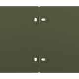 Lawn Edgings 50 pcs Olive Green 15x103 cm Cold-rolled Steel 860151