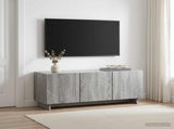 TV Stand 90 x 34.5 x 40 cm Grey Sonoma Engineered Wood 8011573