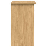 Bedside Cabinet with Drawer BODO Honey Brown 53 x 38.5 x 67 cm 42023478