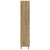 Highboard with Drawer 2 pcs Artisan Oak Engineered Wood 3415856