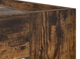 Coffee Table Smoked Oak 110 x 50 x 41 cm Engineered Wood 8000160