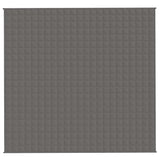 Weighted Blanket Grey 220x235 cm King 15 kg Fabric 350783