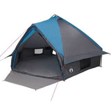 Teepee Tent 10-Person Blue and Grey 567 x 470 x 242 cm 42004066