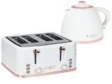 Kettle and Toaster Sets, 3000W 1.7L Rapid Boil Kettle & 4 Slice Toaster with 7 Browning Controls, T3398P343617