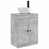 Bathroom Vanity with Sink Concrete Grey 54 x 35 x 83 cm 890117