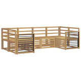 Outdoor Sofa Set 6 pcs White 245 x 128.5 x 73 cm 3392404