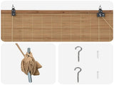 Roller Blind Brown 160 x 220 cm Bamboo 42039747