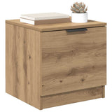 Bed Cabinet 2 pcs Artisan Oak 40 x 39 x 40cm Engineered Wood 880499