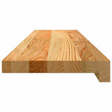 Window Sills 2 pcs Light Brown 90x20x2 cm Solid Wood Oak 4009135
