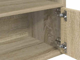 Bookcase Sonoma Oak 31x24x127 cm Engineered Wood 860348