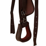 Western Horse Saddle Brown Genuine leather 17 inches 91349