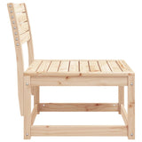 Garden Sofa Solid Wood Pine 844669
