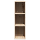 Headboard with Storage 150 cm Solid Wood Pine 855627