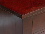 TV Cabinet Brown 100 x 40.5 x 46 cm Solid Mahogany Wood 42009936
