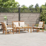 Garden Sofa Set Natural Solid teak wood 3356853