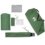 Shower Tent Green Waterproof 4009473