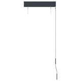 Outdoor Roller Blind 60x250 cm Blue and White 145943