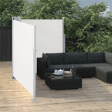 Retractable Side Awning Cream 140x600 cm 317989
