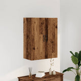Wall Mounted Cabinet Old Wood 69.5x34x90 cm Engineered Wood 857462