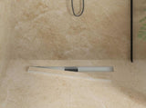 2 in 1 Shower Drain Silver 70 cm Stainless Steel 304 42015939