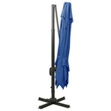 Cantilever Garden Parasol Azure Blue 312378