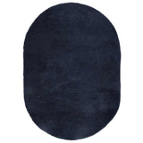 Shaggy Rug High Pile NAVARRA Navy 300x200 cm Polyester 4102939